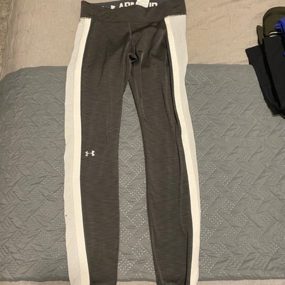 under armour charcoal EUC leggings full length - Picture 1 of 1